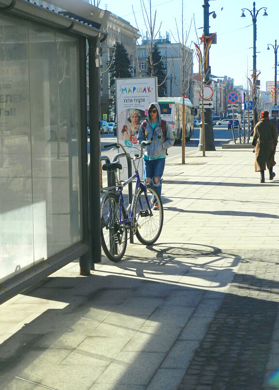 остановка и транспорт - Лера 