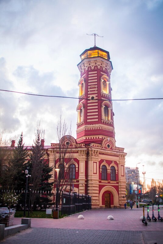 Каланча царицынской пожарной команды (Волгоград) - Тамара Федорова