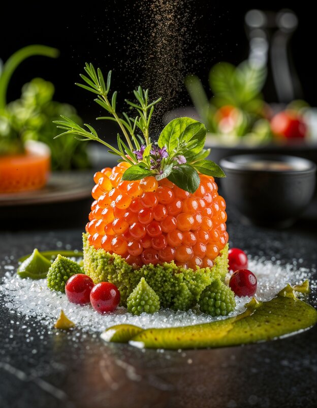 молекулярная кухня 5 - Cергей Гребеневич AI Фотограф, ретушёр