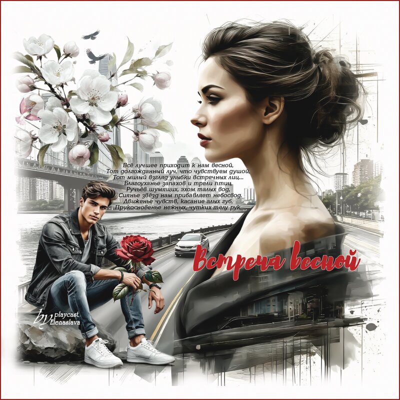 Встреча весной... - elenaslava 