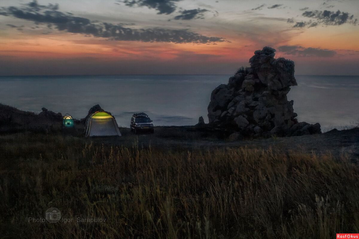 На морском берегу стемнело - Игорь Сарапулов