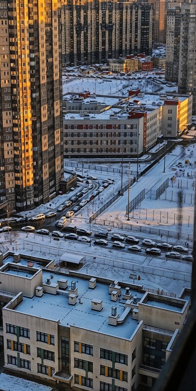 Питер. Окраина. Холодное утро - Александр Семенов Питер. Окраина. Холодное утро - Александр Семенов