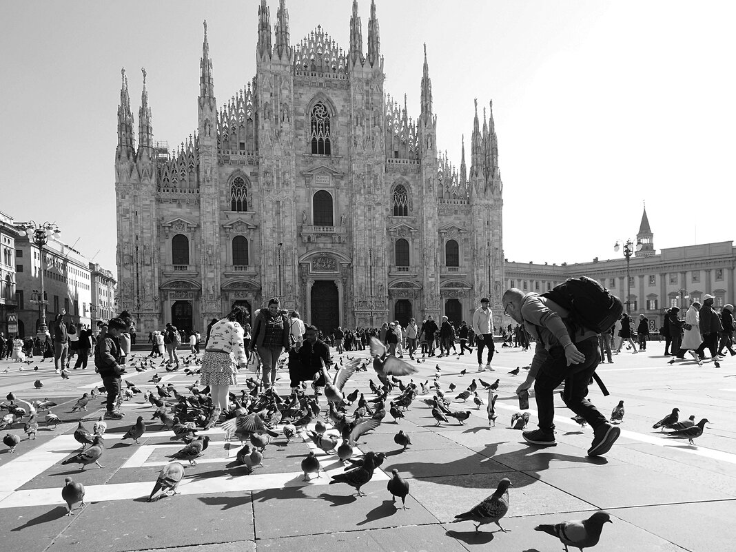 На площади Piazza del Duomo Милан - Civetta *** На площади Piazza del Duomo Милан - Civetta ***