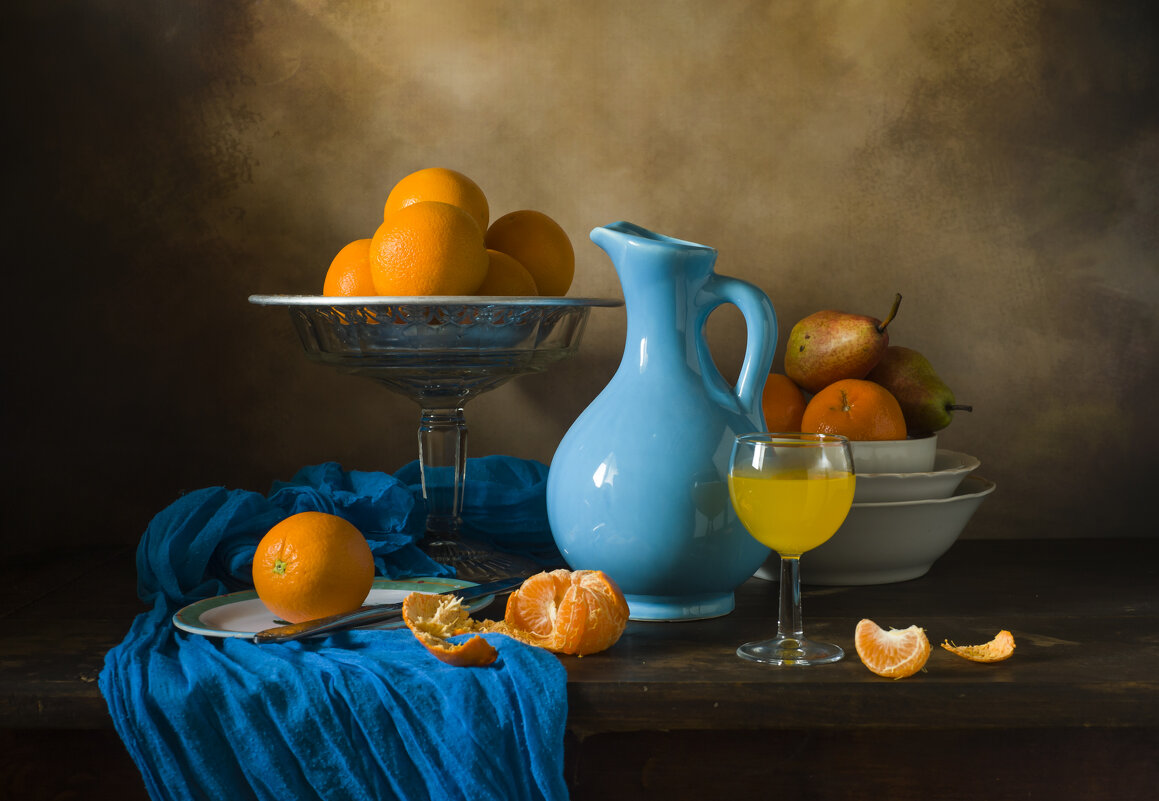 С апельсинами. - Оксана Евкодимова