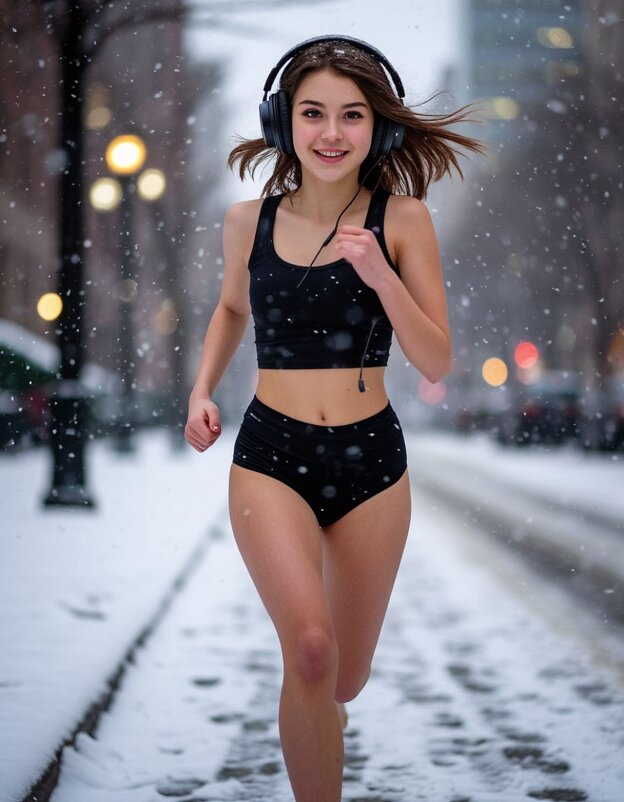 Зимняя пробежка - Сергей Кочнев