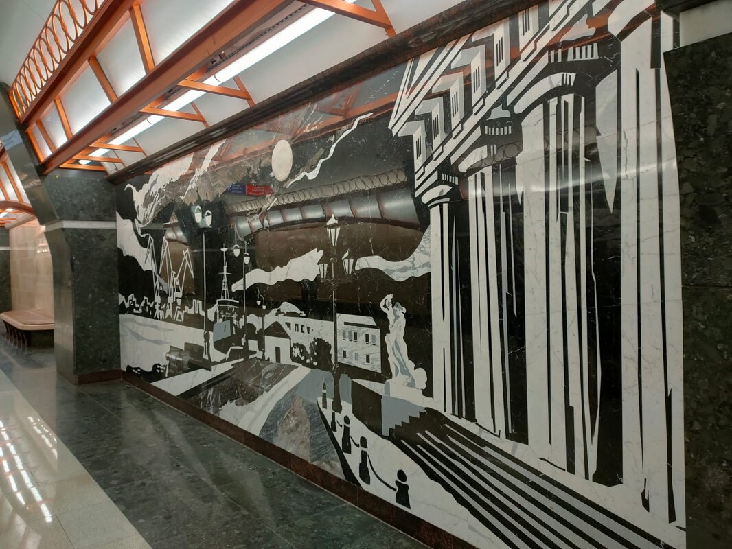 Станция метро Горный институт - Ирэн 