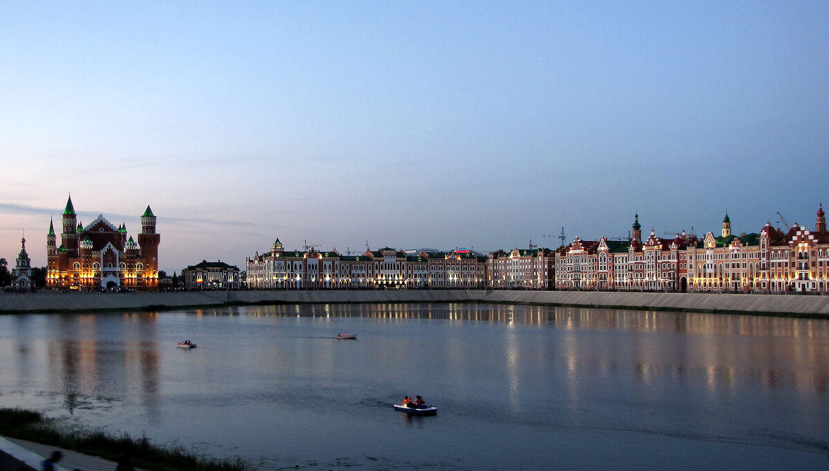 Река Малая Кокшага вечером - Александр Ильчевский 