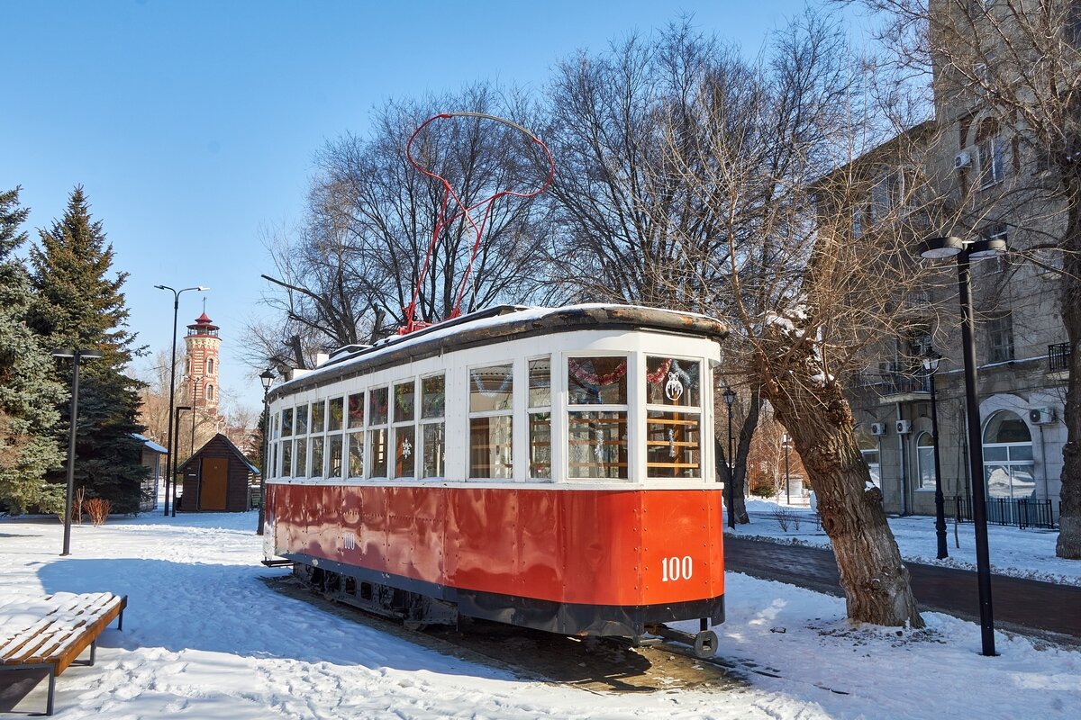 Трамвай-памятник в Волгограде - Алексей Р.