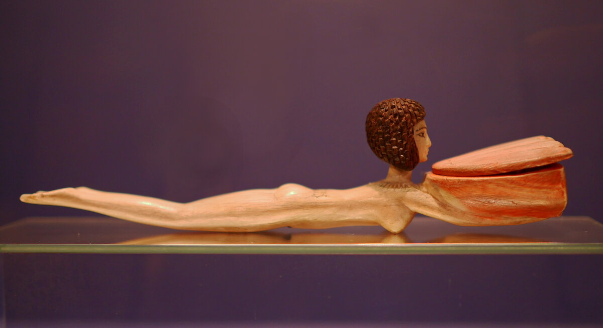 Косметическая ложечка в виде плывущей девушки с цветком лотоса в руках - Наталья Rosenwasser