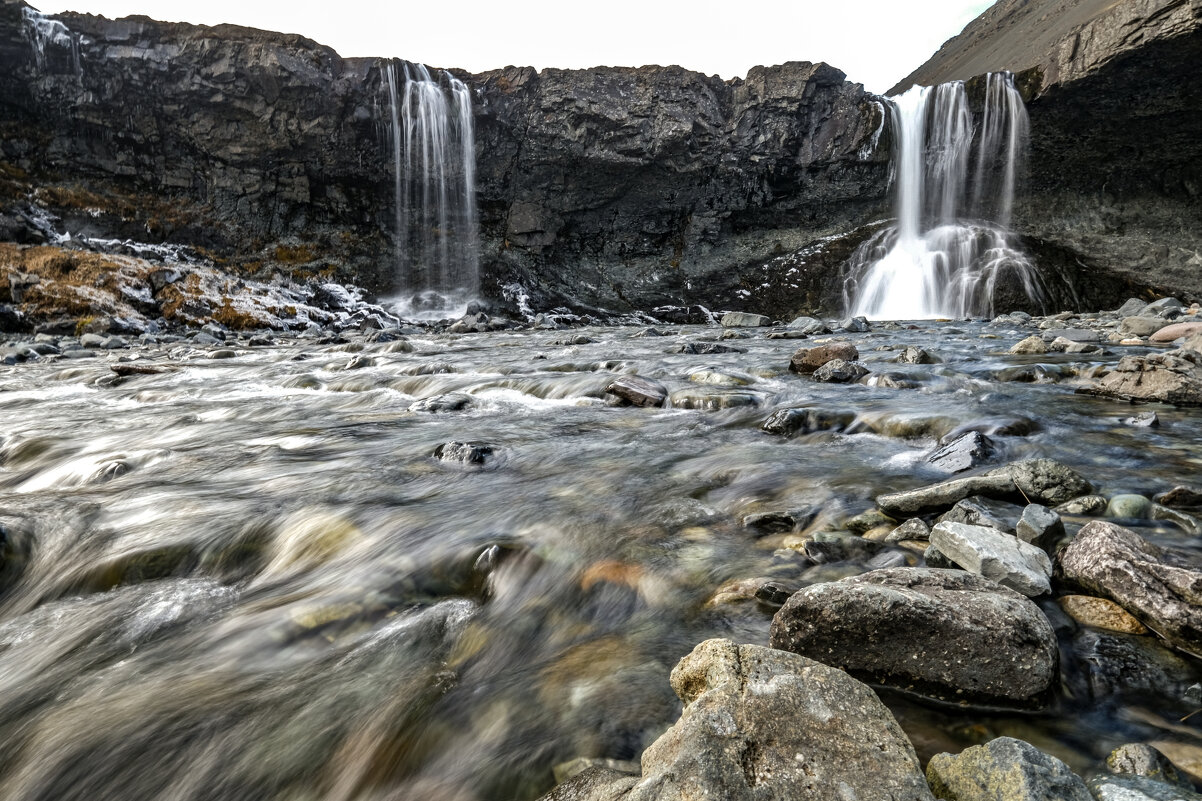 Двойной водопад Скутафосс - Георгий А