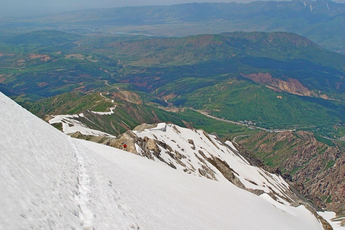 ПРОГУЛКА НА БОЛЬШОЙ ЧИМГАН - 2, с вершины. - Виктор Осипчук ПРОГУЛКА НА БОЛЬШОЙ ЧИМГАН - 2, с вершины. - Виктор Осипчук