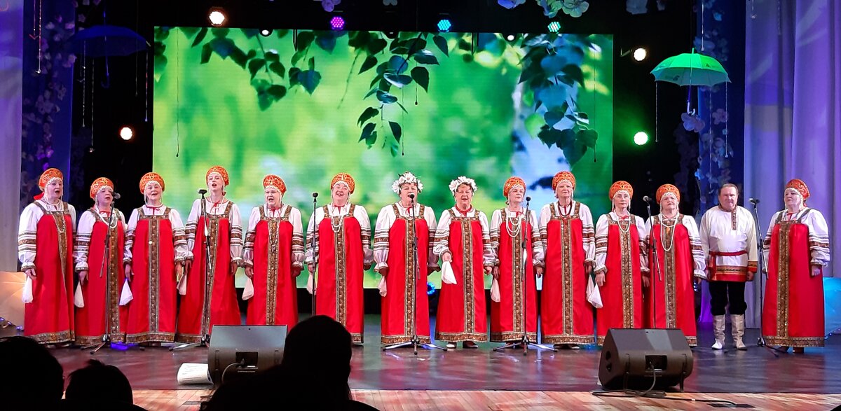 Отчётный концерт коллективов ДК - Ольга Отчётный концерт коллективов ДК - Ольга