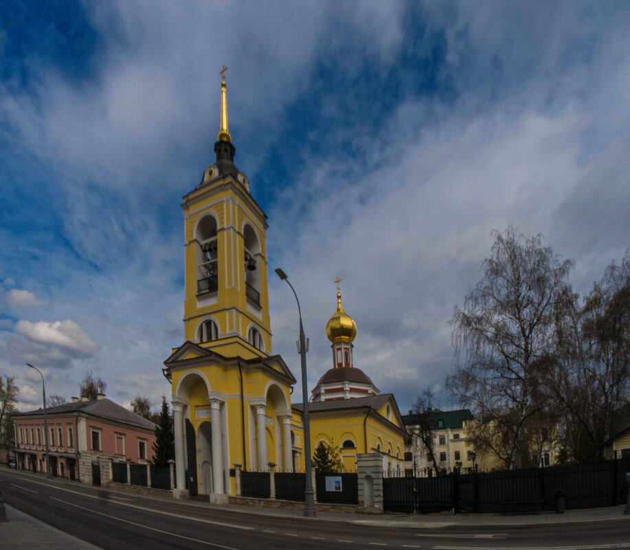 Храм Успения Пресвятой Богородицы в Казачьей слободе. 1695-1697 - Наталья Rosenwasser Храм Успения Пресвятой Богородицы в Казачьей слободе. 1695-1697 - Наталья Rosenwasser