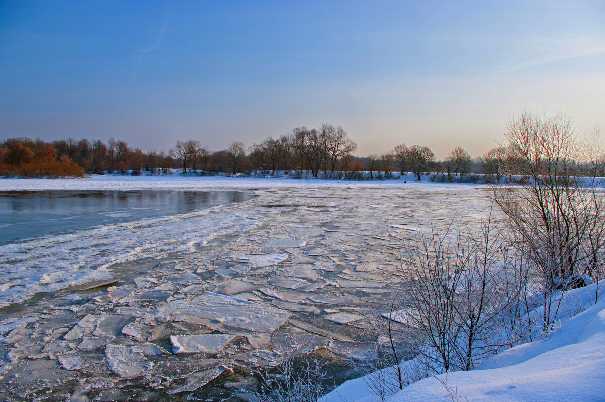 Десна/зима/шуга/затор - Евгений 