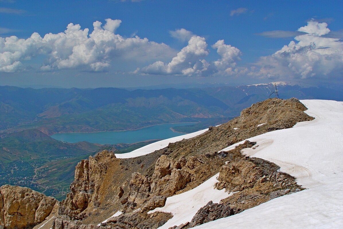 ПРОГУЛКА НА БОЛЬШОЙ ЧИМГАН - 2, с вершины. - Виктор Осипчук ПРОГУЛКА НА БОЛЬШОЙ ЧИМГАН - 2, с вершины. - Виктор Осипчук