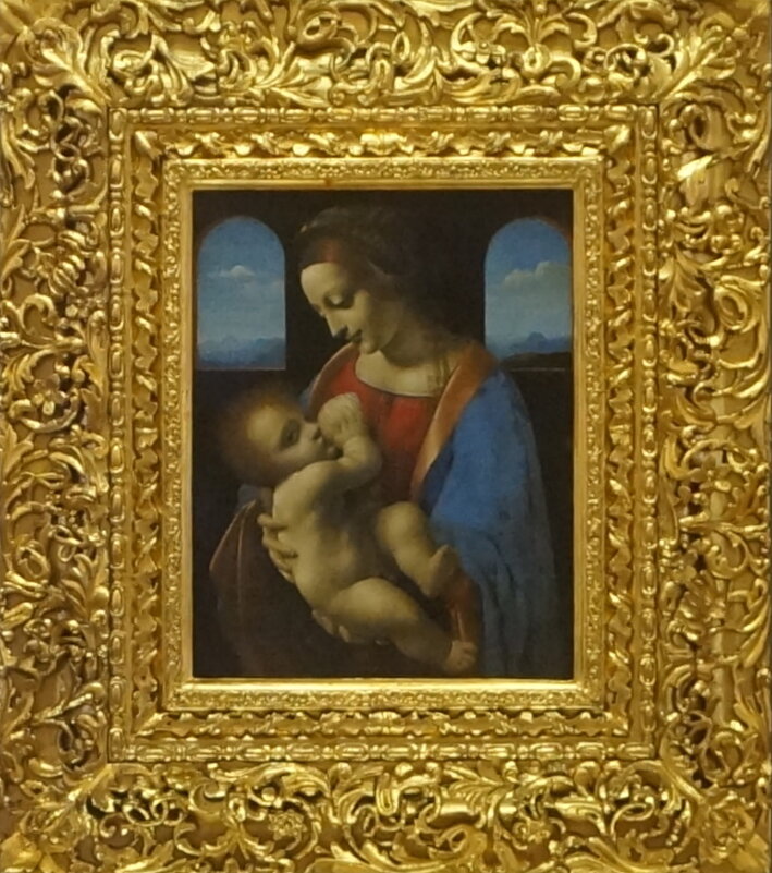 Леонардо да Винчи / Мадонна Литта / 1490-1491 - zavitok * Леонардо да Винчи / Мадонна Литта / 1490-1491 - zavitok *