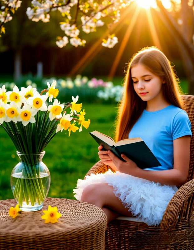 Девочка с книжкой - Сергей Кочнев