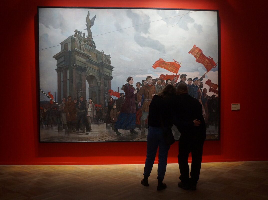 Октябрьские лозунги мира / У Нарвской заставы 1917 год - zavitok * Октябрьские лозунги мира / У Нарвской заставы 1917 год - zavitok *