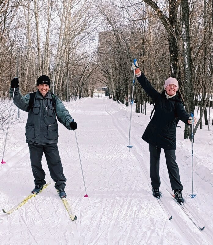Хорошо,на лыжах... - Георгиевич Хорошо,на лыжах... - Георгиевич