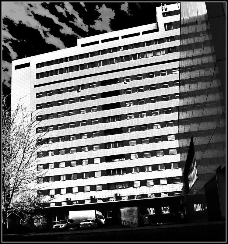 Больничный корпус. - Василий Палий