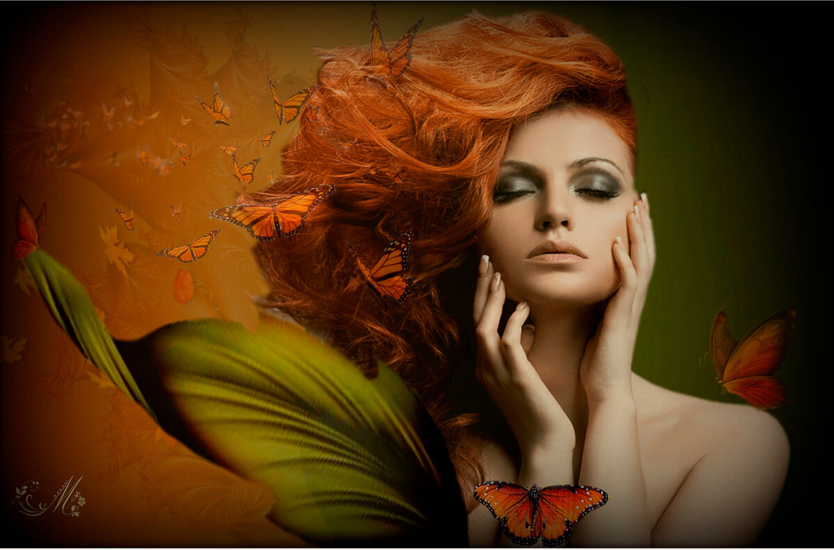 Хозяйка рыжих бабочек - Е.М. ***