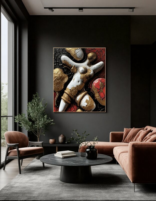 картина "Наложница" - дмитрий мякин