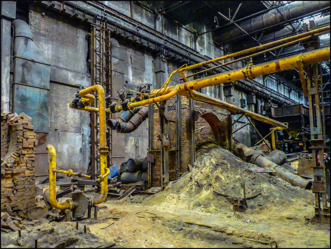 Интерьер заброшенного завода - Наталья Rosenwasser