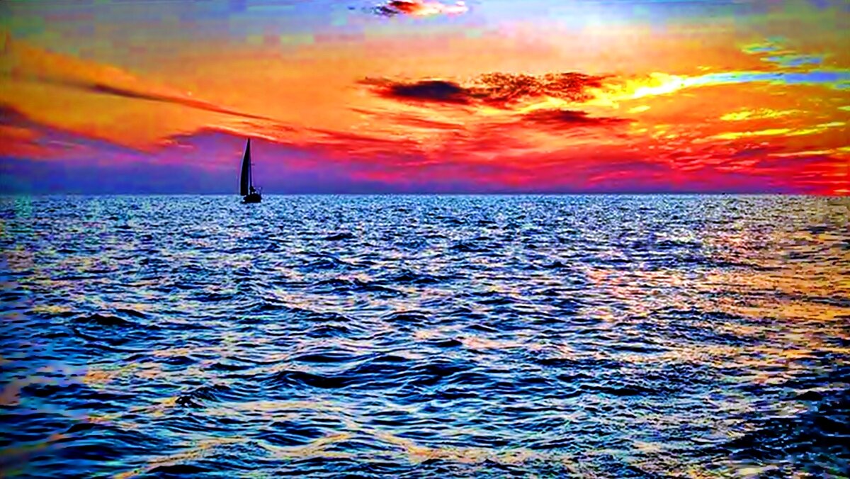 ЯХТА   НА   ЗАКАТЕ - Анатолий Малобродский