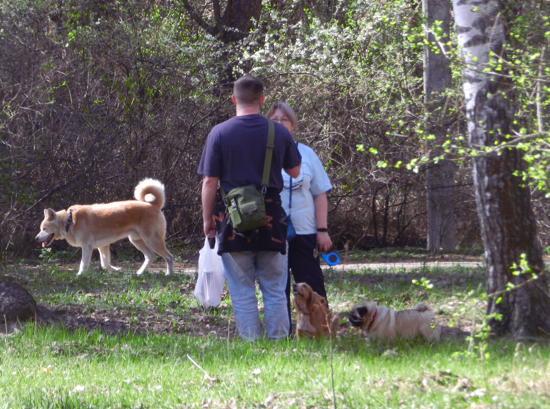 в парке - Лера 