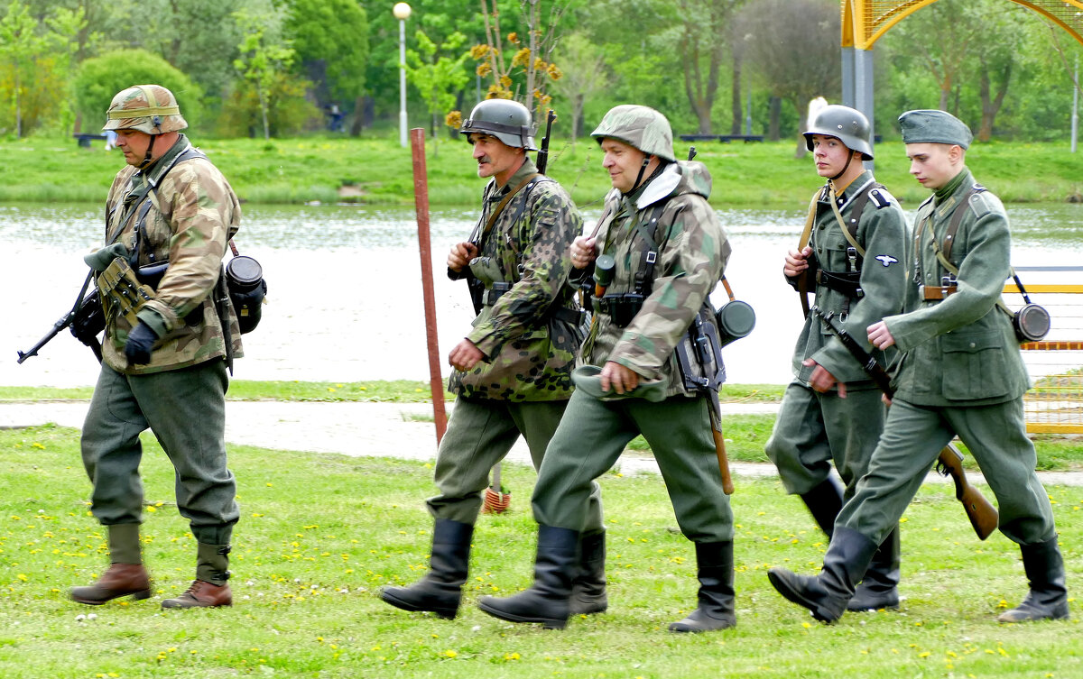 реконструкция ко Дню Победы 2 - Александр Прокудин