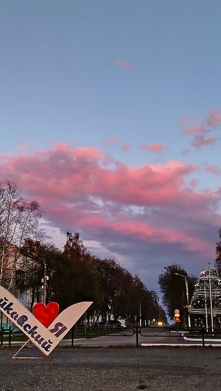 Розовый вечер - светлана льдокова