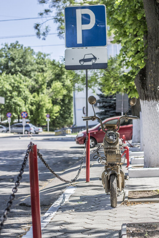 Забронзовевший мопед - Коля Лукашов