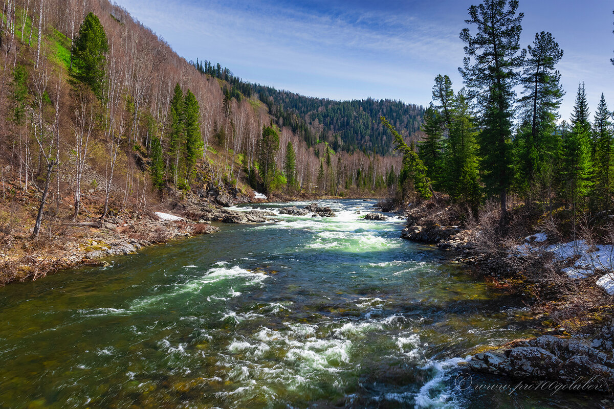 р.Казыр. - Евгений Голубев