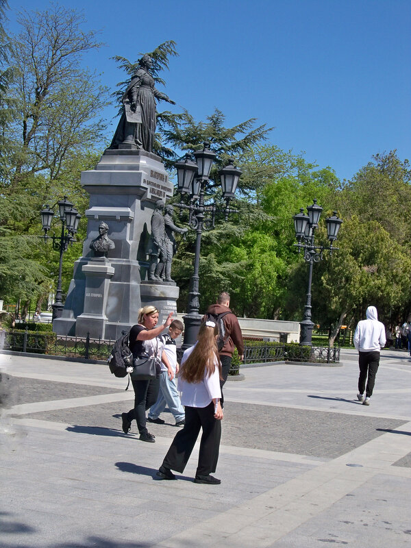 Памятник Екатерине второй - Валентин Семчишин