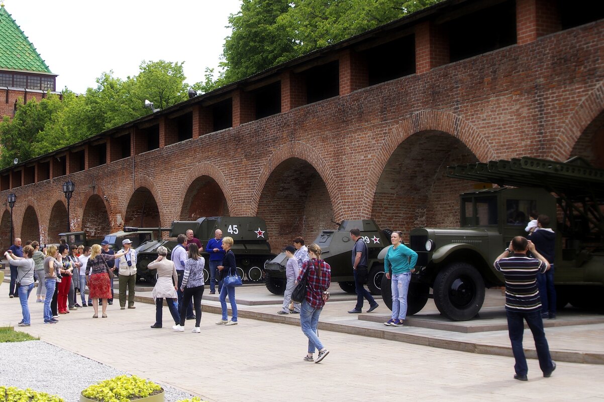 У стен Нижегородского кремля - Сергей Швечков У стен Нижегородского кремля - Сергей Швечков