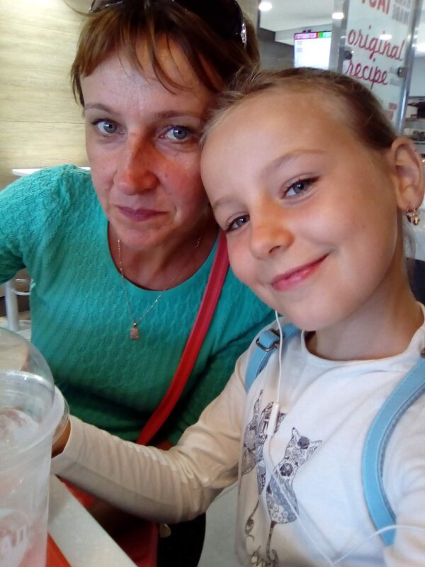 Я с дочкой - Оксана Деменко