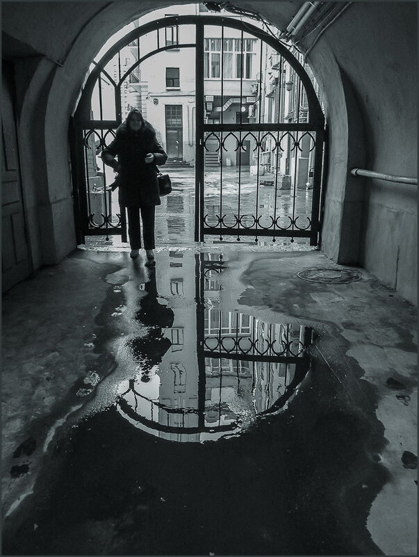 Фотограф в арочном проходе - Наталья Rosenwasser Фотограф в арочном проходе - Наталья Rosenwasser