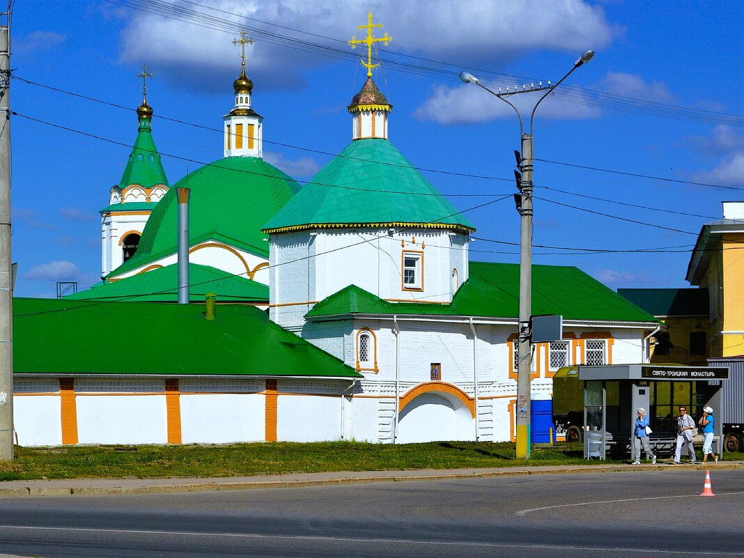 Чебоксары. Надвратная церковь Феодора Стратилата. - Пётр Чернега