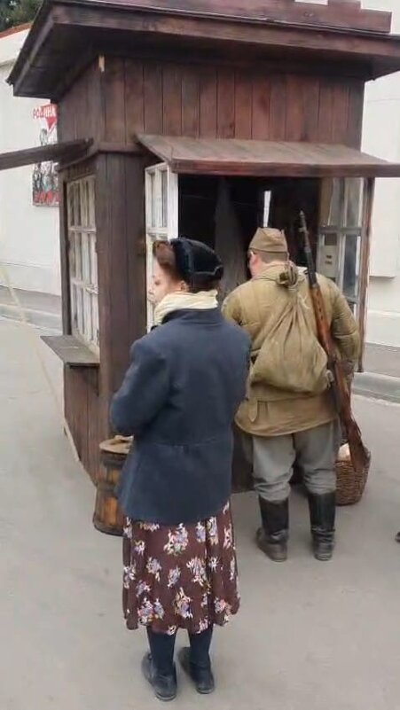 На территории "Мосфильма" - Ирэн 