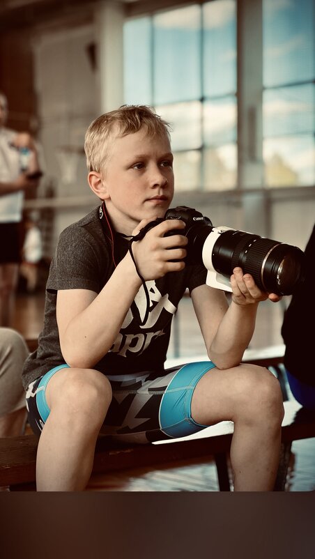 Юный фотограф - Юрий Глушков