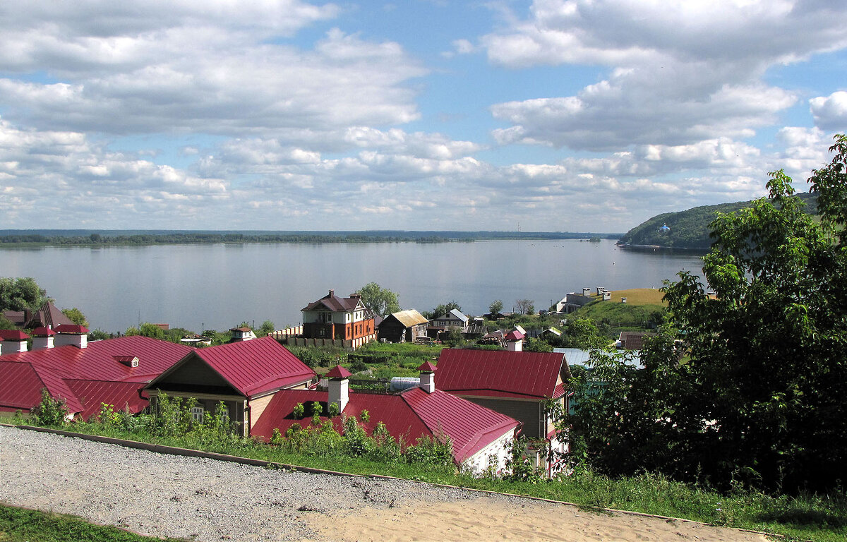 Вид на реку Свиягу у Дома Тимофеева-Терентьева-Бровкина-Дьячковых - Александр Ильчевский Вид на реку Свиягу у Дома Тимофеева-Терентьева-Бровкина-Дьячковых - Александр Ильчевский