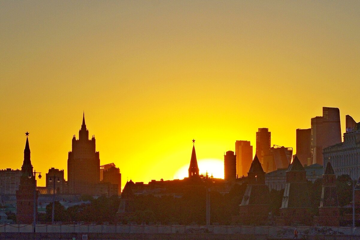 Москва, вид из Зарядья - Сергей Швечков Москва, вид из Зарядья - Сергей Швечков