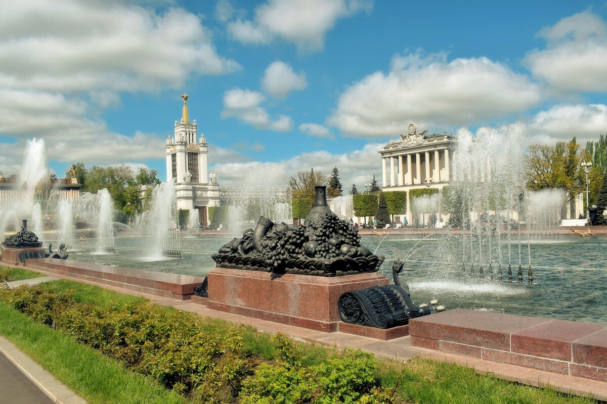 Художественное оформление фонтана. - Татьяна Помогалова