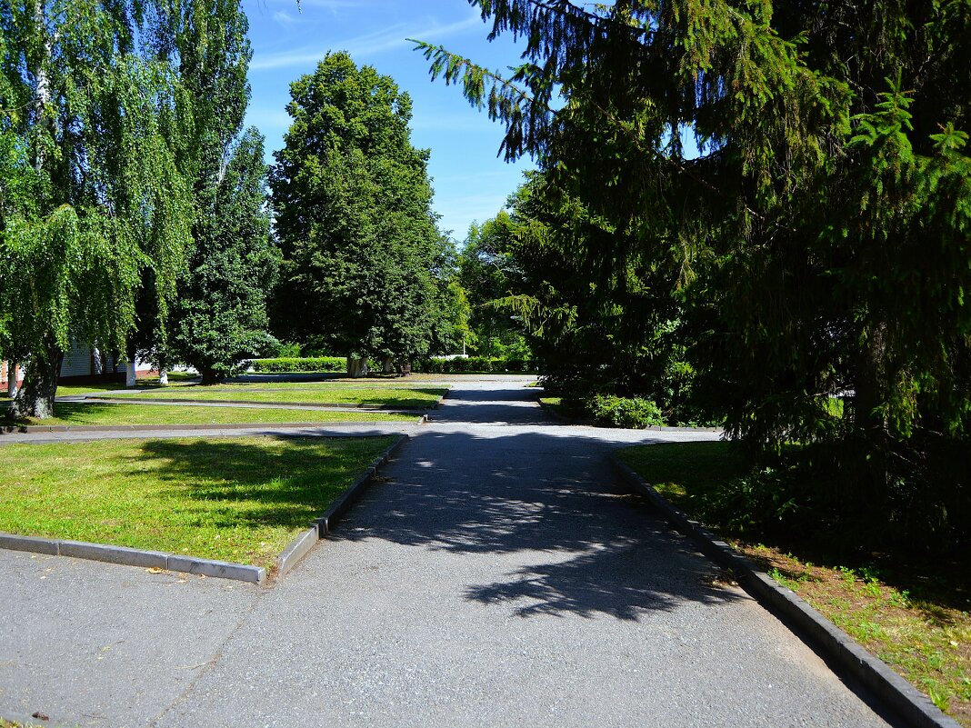 Чебоксары. Больничный сквер. - Пётр Чернега Чебоксары. Больничный сквер. - Пётр Чернега