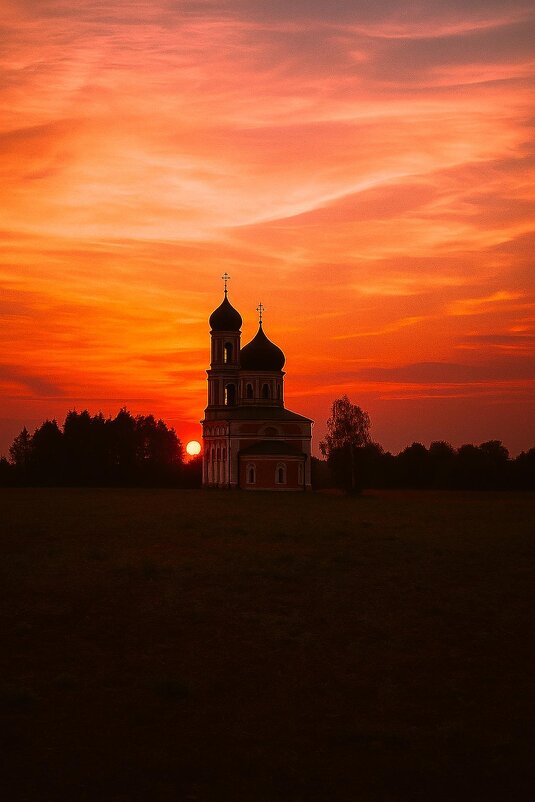 Пейзаж Храм - Pawel Klotschkow Пейзаж Храм - Pawel Klotschkow