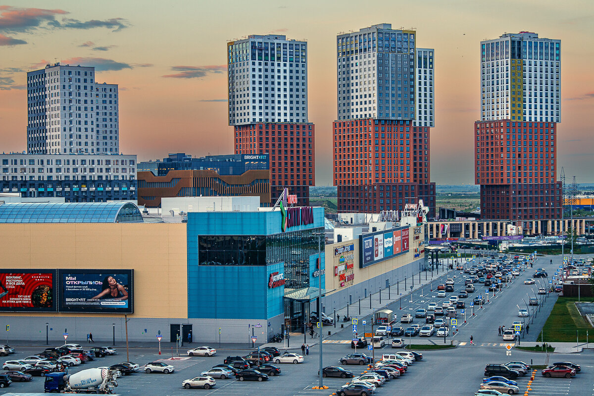 Тюмень. Новострой. - Георгий Кулаковский Тюмень. Новострой. - Георгий Кулаковский