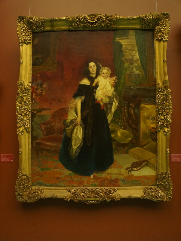 Портрет М.А. Бек с дочерью Марией / 1840 - zavitok * Портрет М.А. Бек с дочерью Марией / 1840 - zavitok *