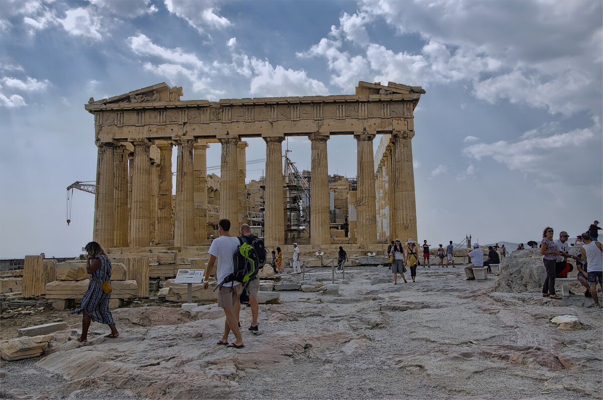 , Афинский акрополь Парфено́н - ujgcvbif 