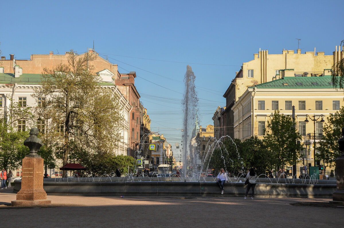 Фонтан в Адмиралтейском саду - Татьяна Машошина