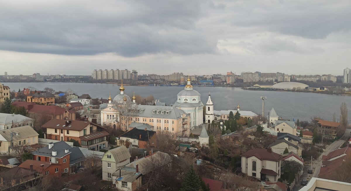 Вид на Алексеево-Акатов женский монастырь - Gen Vel Вид на Алексеево-Акатов женский монастырь - Gen Vel